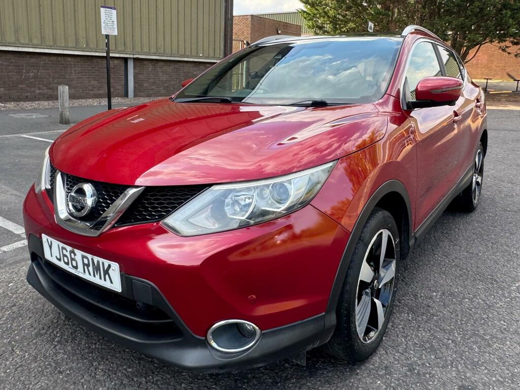 Nissan Qashqai 1.2 Dig-t N-vision Xtron 2Wd Euro 6 Ss YJ66RMK Red #4