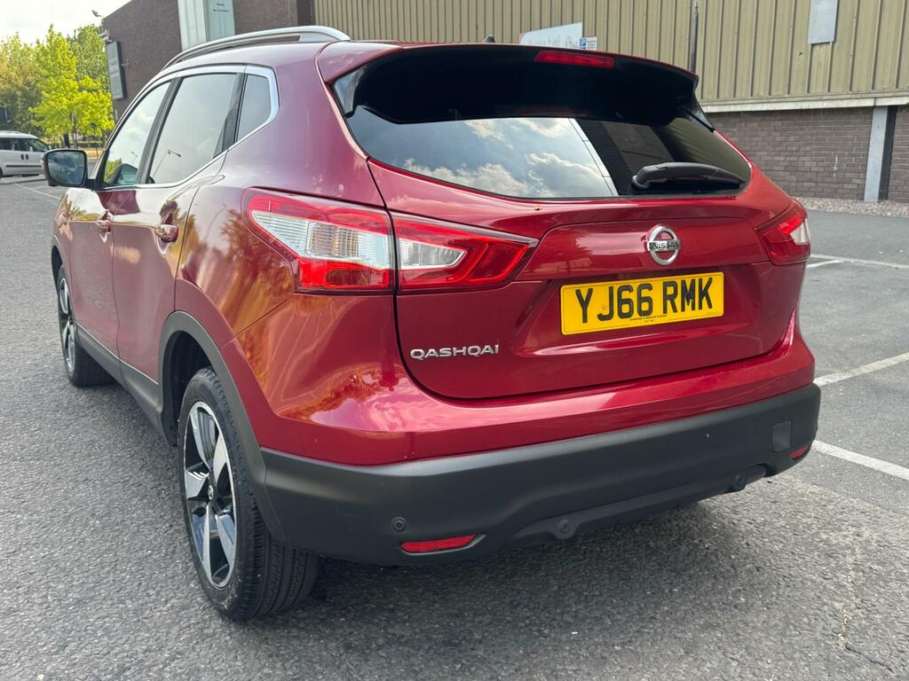 Nissan Qashqai 1.2 Dig-t N-vision Xtron 2Wd Euro 6 Ss YJ66RMK Red #5