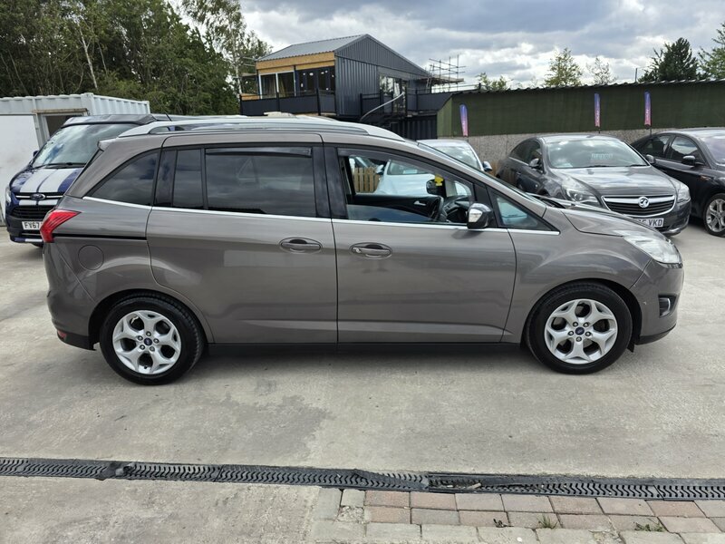 Ford Grand C-Max Mpv 1.6 Tdci Zetec 201464 White #8