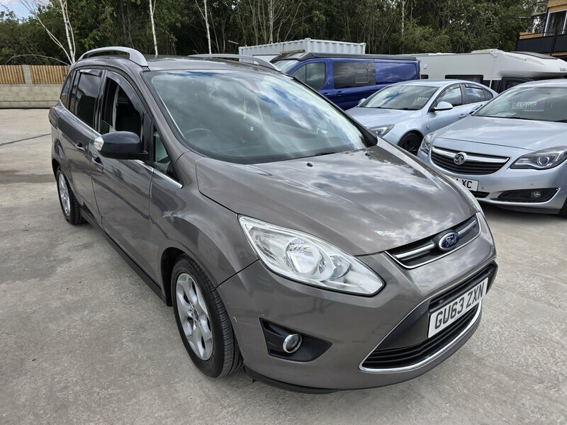 Ford Grand C-Max 1.0-Grand-c-max-zetec-t-5dr Brown