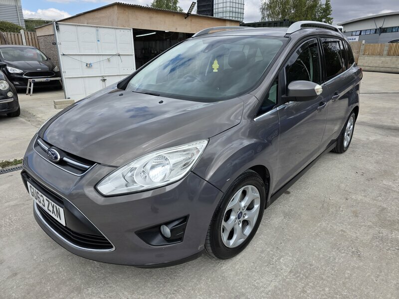 Ford Grand C-Max 1.0-Grand-c-max-zetec-t-5dr Brown #3