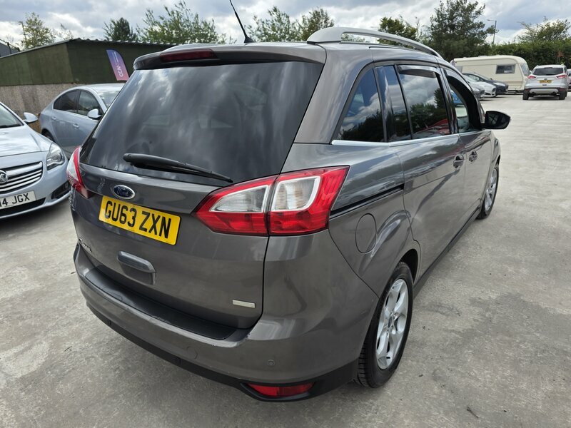 Ford Grand C-Max Mpv 1.6 Tdci Zetec 201464 White #7