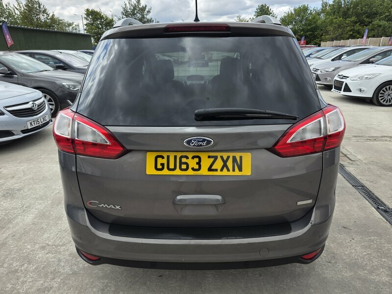Ford Grand C-Max 1.0-Grand-c-max-zetec-t-5dr Brown #6