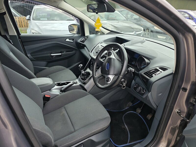 Ford Grand C-Max Mpv 1.6 Tdci Zetec 201464 White #9