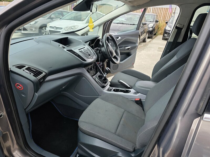 Ford Grand C-Max Mpv 1.6 Tdci Zetec 201464 White #13
