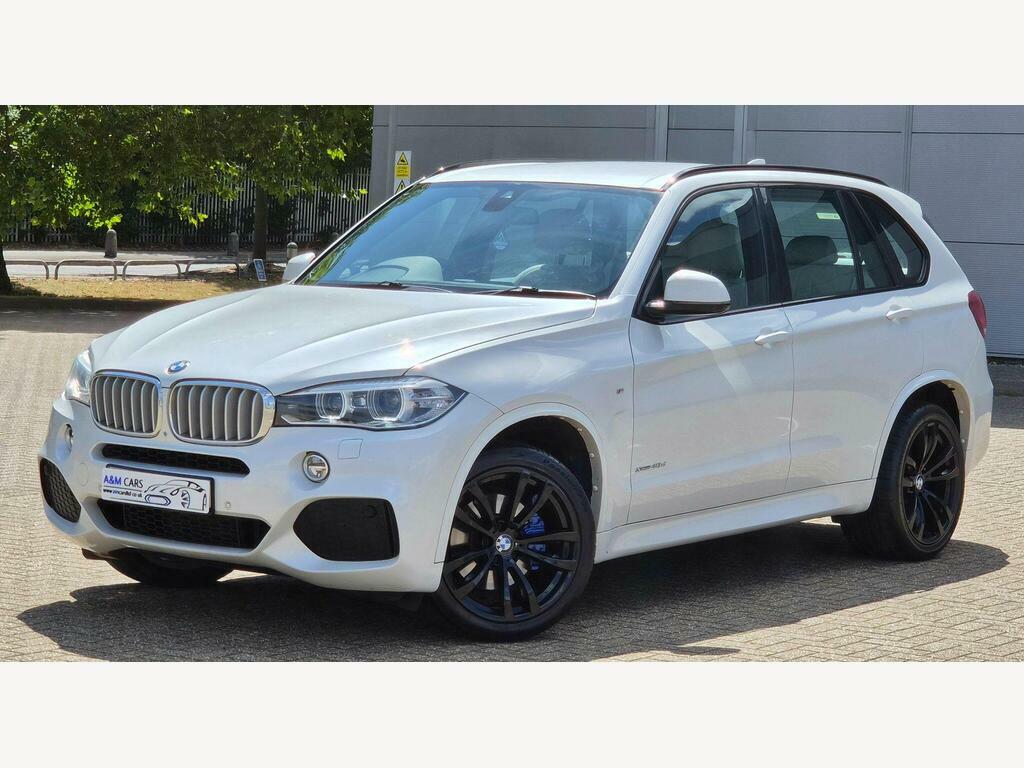 BMW X5 3.0 40D M Sport Xdrive Euro 6 S S White