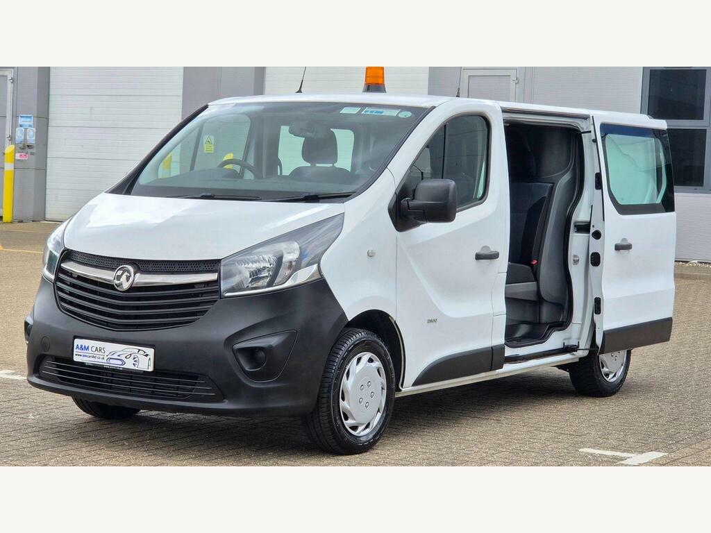 Vauxhall Vivaro 1.6 Cdti 2900 Crew Van L1 H1 Euro 5 White