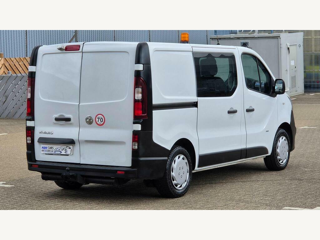 Vauxhall Vivaro 1.6 Cdti 2900 Crew Van L1 H1 Euro 5 White #6