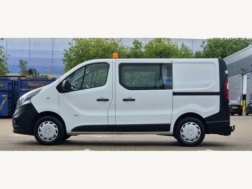 Vauxhall Vivaro 1.6 Cdti 2900 Crew Van L1 H1 Euro 5 White #5
