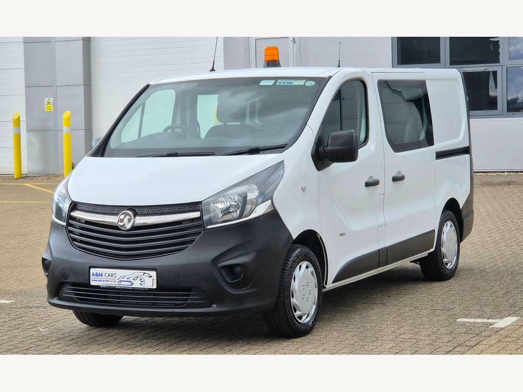 Vauxhall Vivaro 1.6 Cdti 2900 Crew Van L1 H1 Euro 5 White #2