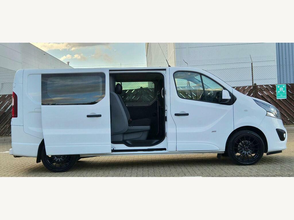 Vauxhall Vivaro 1.6 Cdti 2900 Biturbo Sportive Crew Van L2 H1 Euro White #6