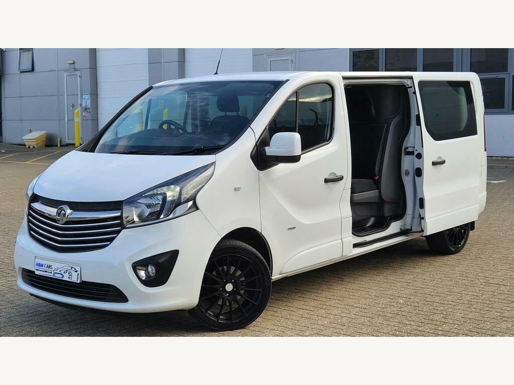 Vauxhall Vivaro 1.6 Cdti 2900 Biturbo Sportive Crew Van L2 H1 Euro White #5