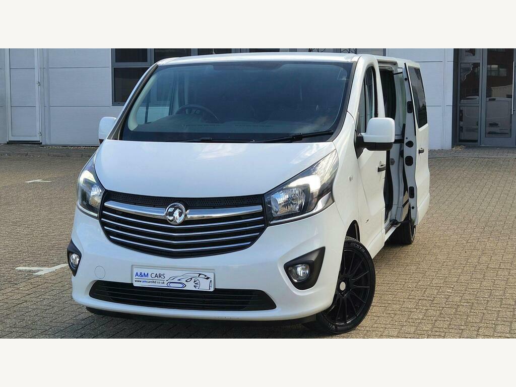 Vauxhall Vivaro 1.6 Cdti 2900 Biturbo Sportive Crew Van L2 H1 Euro White #2