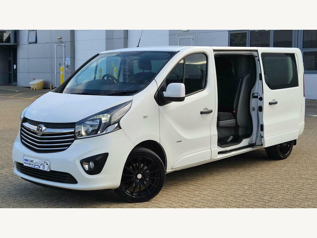 Vauxhall Vivaro 1.6 Cdti 2900 Biturbo Sportive Crew Van L2 H1 Euro White