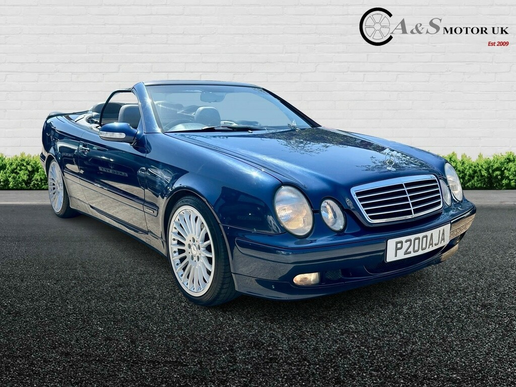 Mercedes-Benz CLK Convertible 3.2 Clk320 Elegance 2000W Blue #3