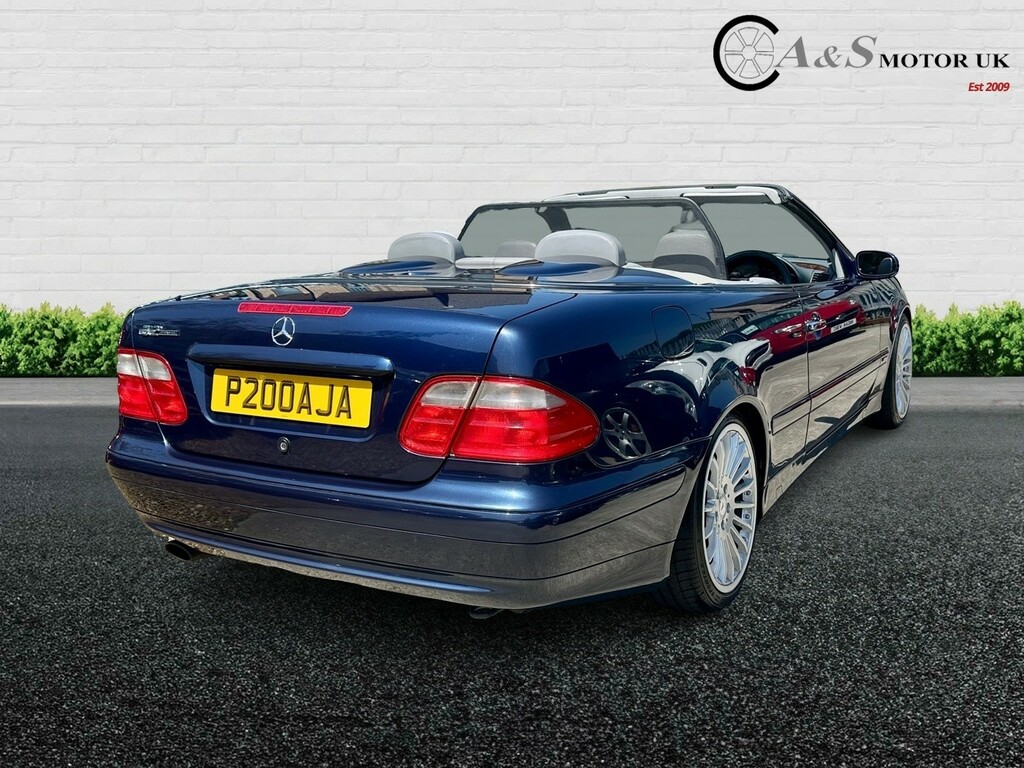Mercedes-Benz CLK Convertible 3.2 Clk320 Elegance 2000W Blue #4