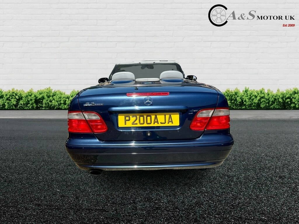 Mercedes-Benz CLK Convertible 3.2 Clk320 Elegance 2000W Blue #5