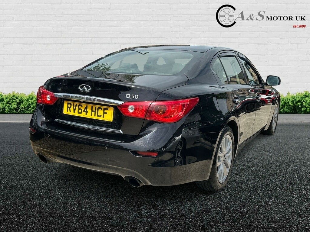 Infiniti Q50 Saloon 2.2 D Premium 201464 Black #4