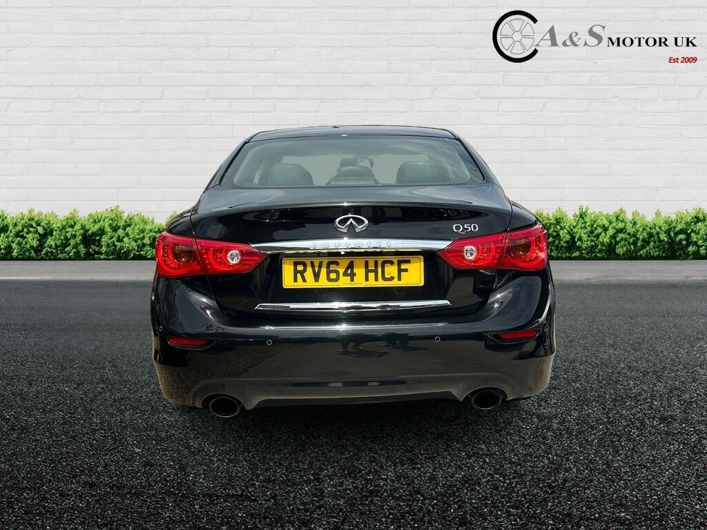 Infiniti Q50 Saloon 2.2 D Premium 201464 Black #5