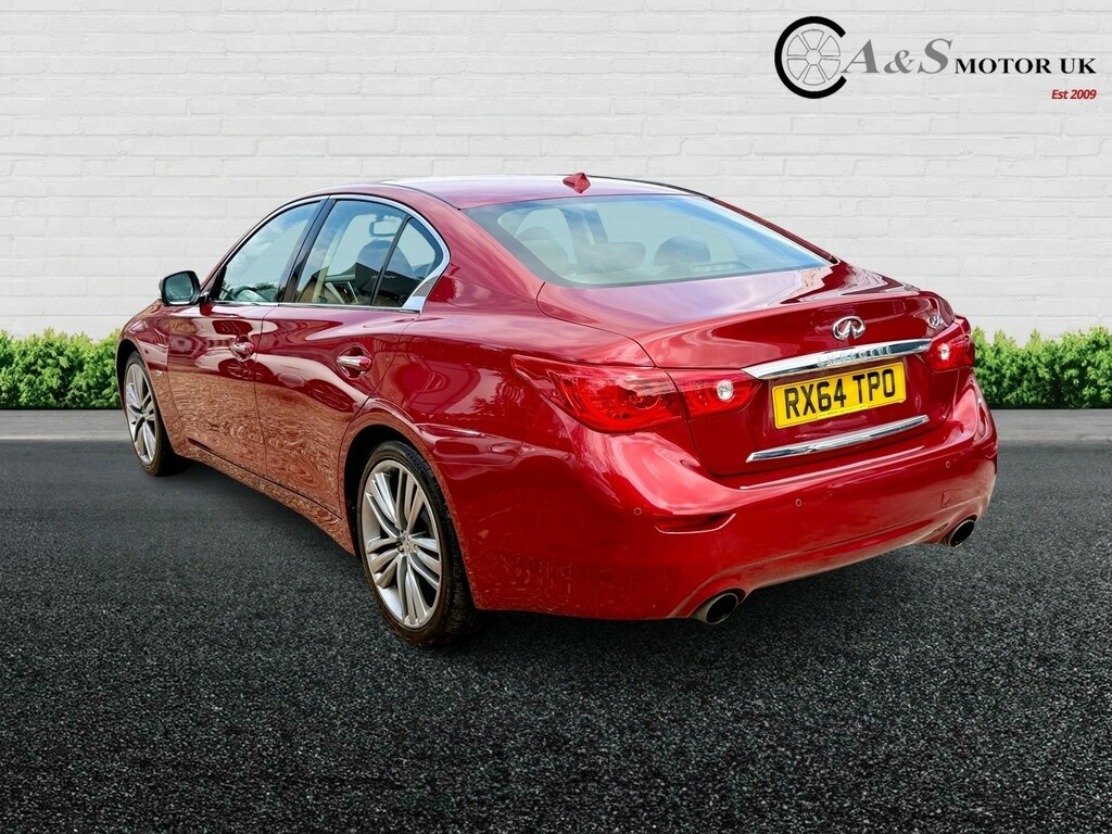 Infiniti Q50 2.0 T Sport Red #6