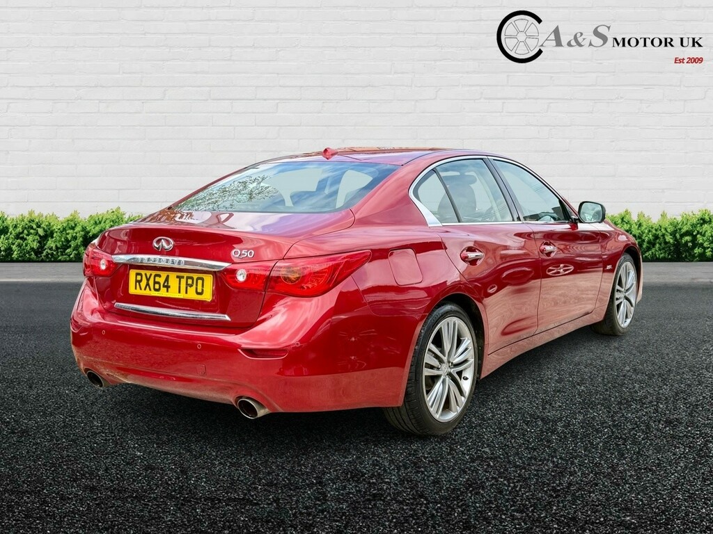 Infiniti Q50 2.0 T Sport Red #4