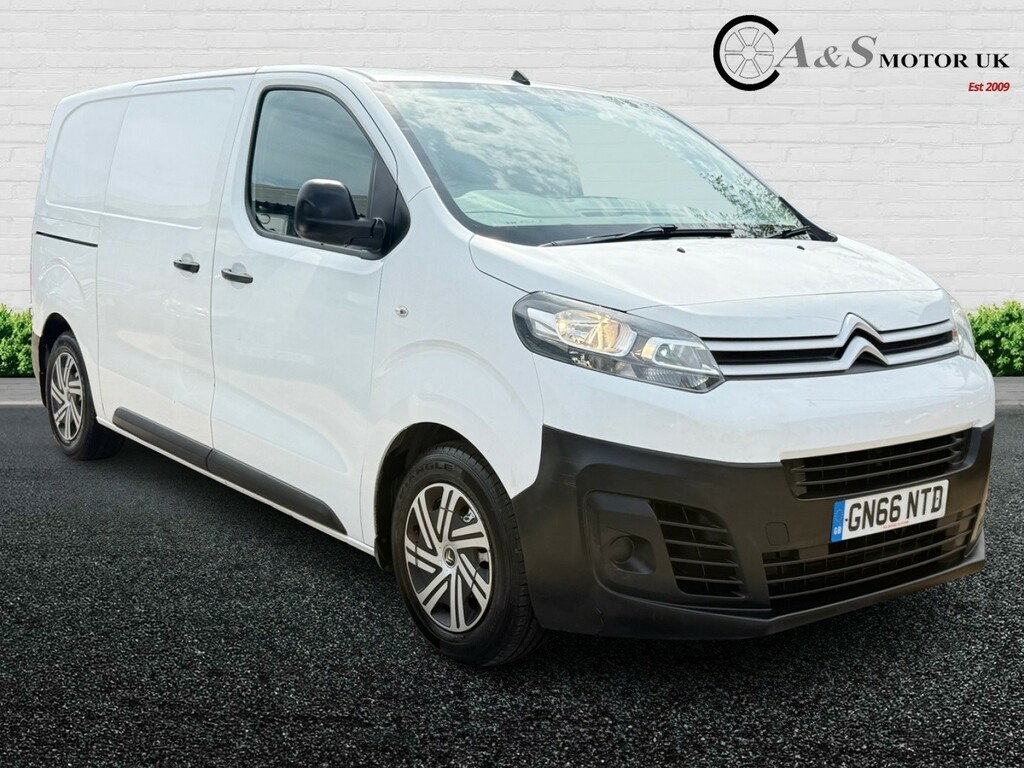 Citroen Dispatch Panel Van 1.6 Bluehdi 1000 Enterprise M 201666 White #3
