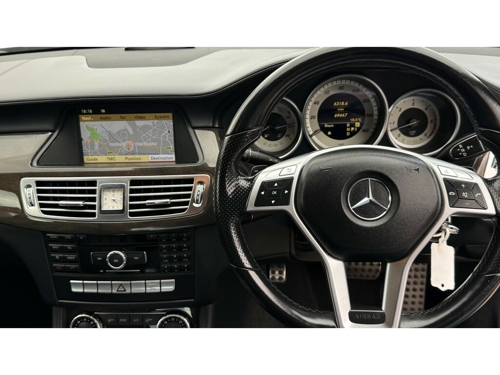 Mercedes-Benz CLS Saloon 3.0 Cls350 Cdi V6 Blueefficiency Sport 201 Silver #6