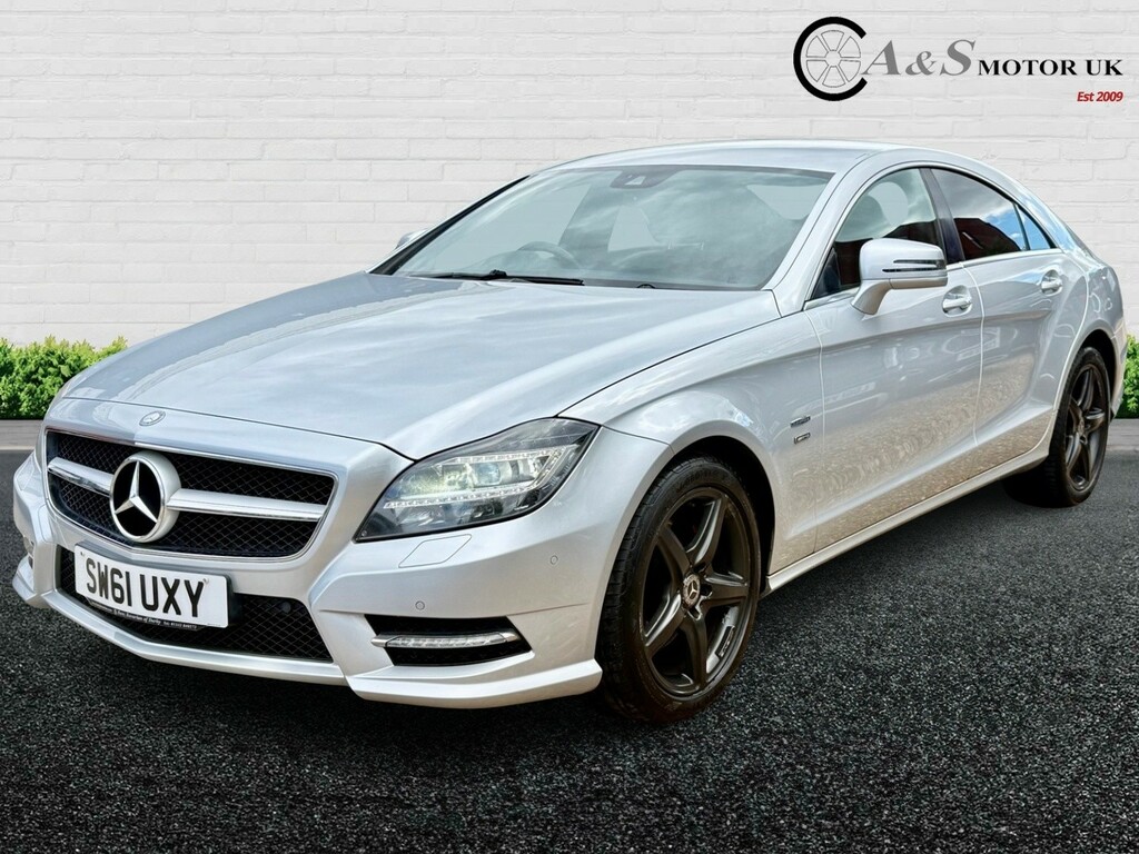 Mercedes-Benz CLS Saloon 3.0 Cls350 Cdi V6 Blueefficiency Sport 201 Silver