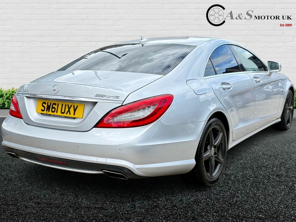Mercedes-Benz CLS Saloon 3.0 Cls350 Cdi V6 Blueefficiency Sport 201 Silver #4