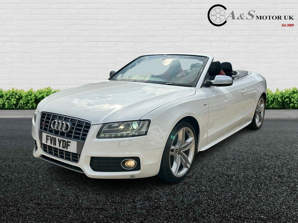 Audi S5 Convertible 3.0 Tfsi V6 201111 White