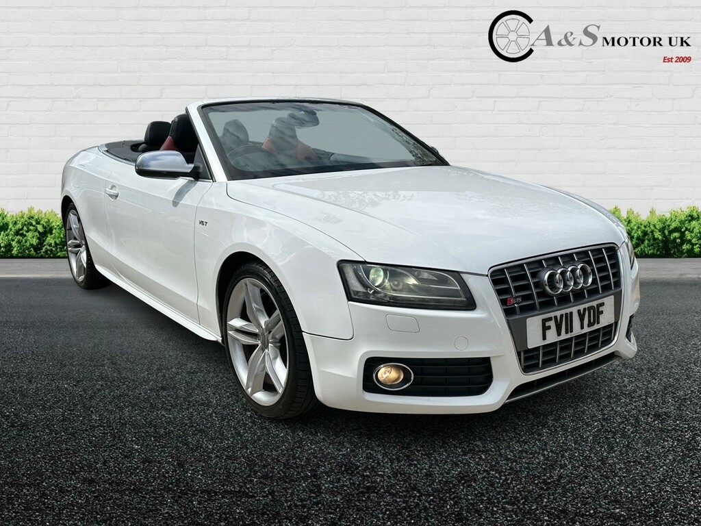 Audi S5 Convertible 3.0 Tfsi V6 201111 White #3