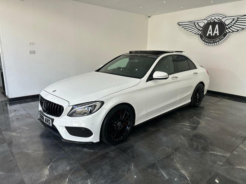 Mercedes-Benz C Class 2.0 C200 Amg Line 7G-tronic Euro 6 Ss White #4