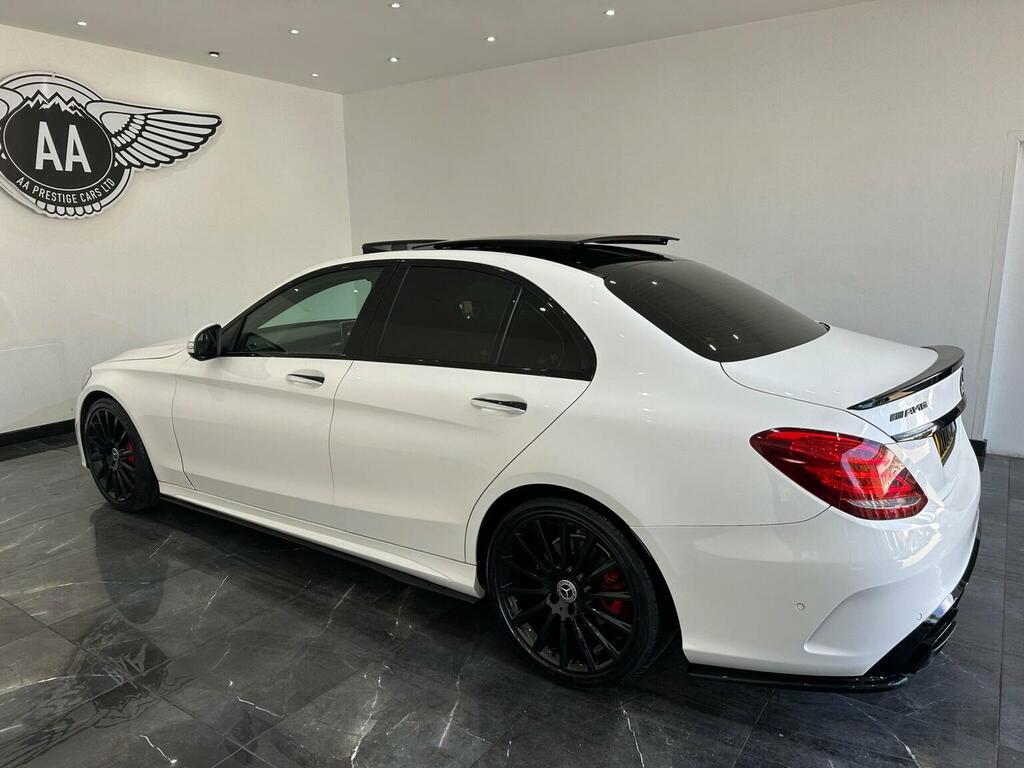 Mercedes-Benz C Class 2.0 C200 Amg Line 7G-tronic Euro 6 Ss White #5