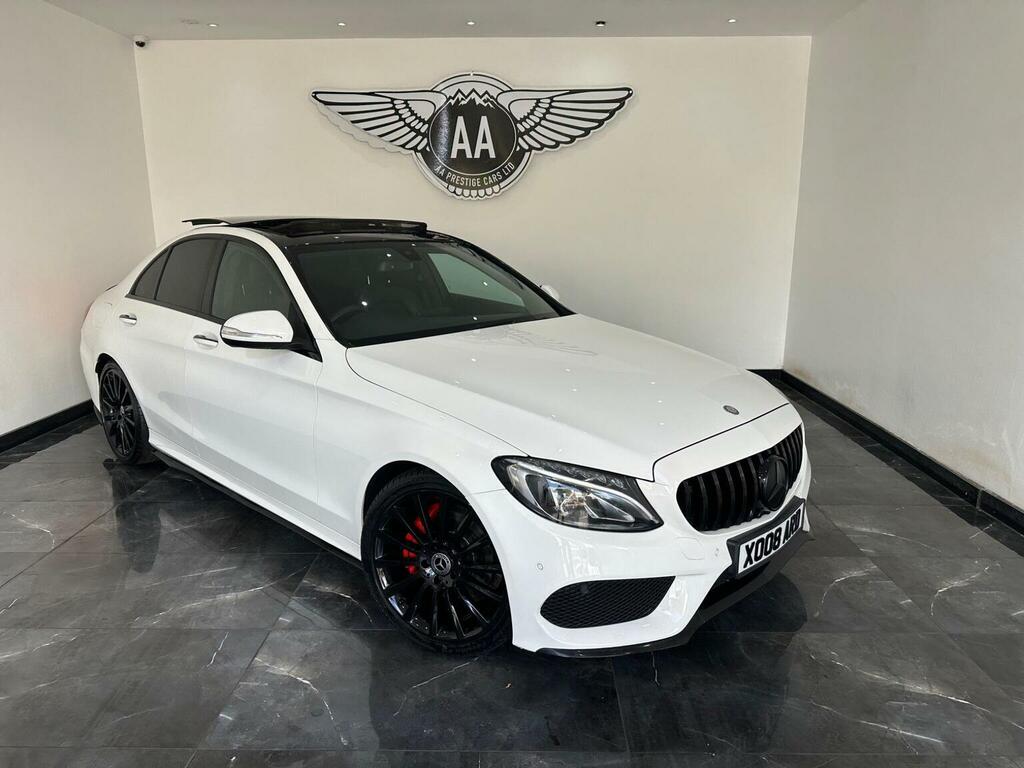 Mercedes-Benz C Class 2.0 C200 Amg Line 7G-tronic Euro 6 Ss White #2