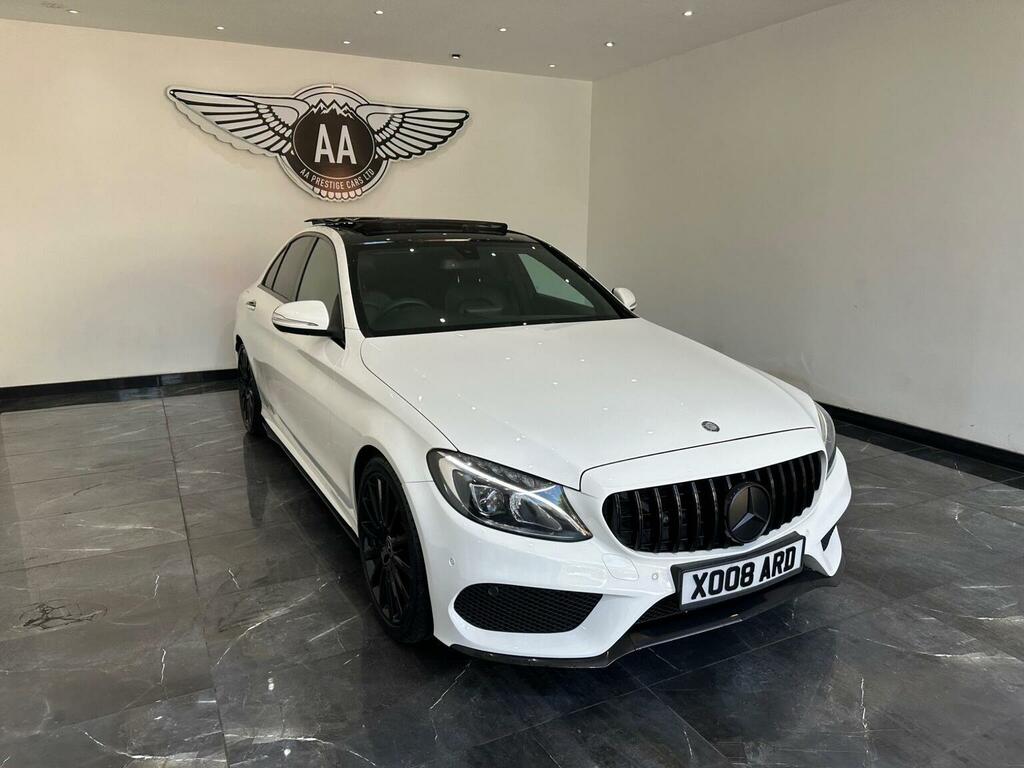 Mercedes-Benz C Class 2.0 C200 Amg Line 7G-tronic Euro 6 Ss White #6