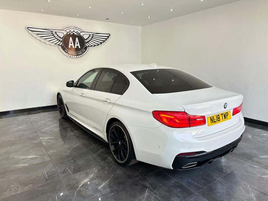 BMW 5 Series 2.0 520D M Sport Euro 6 Ss White #4