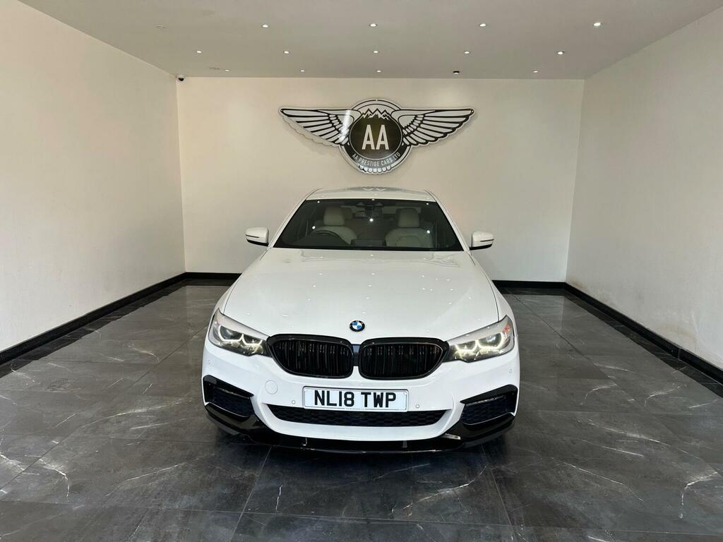 BMW 5 Series 2.0 520D M Sport Euro 6 Ss White #2