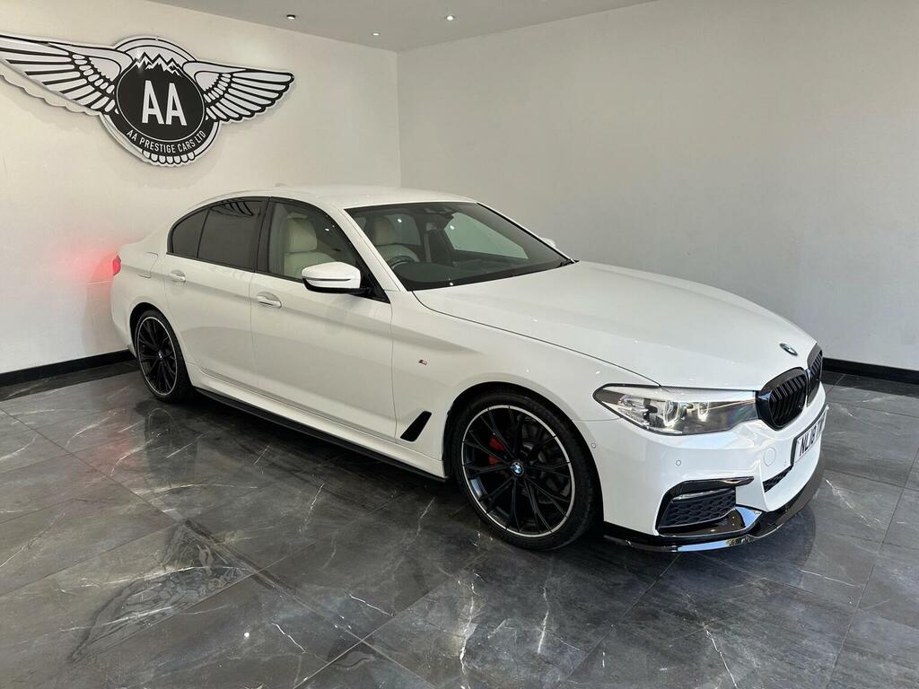 BMW 5 Series 2.0 520D M Sport Euro 6 Ss White #6