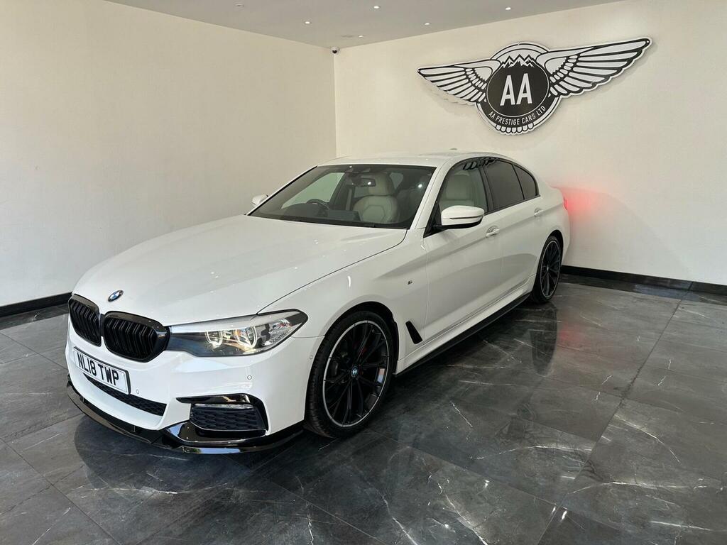 BMW 5 Series 2.0 520D M Sport Euro 6 Ss White #3