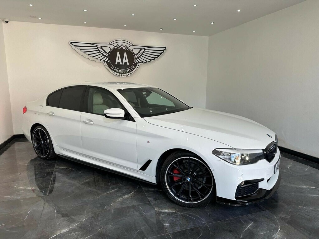 BMW 5 Series 2.0 520D M Sport Euro 6 Ss White