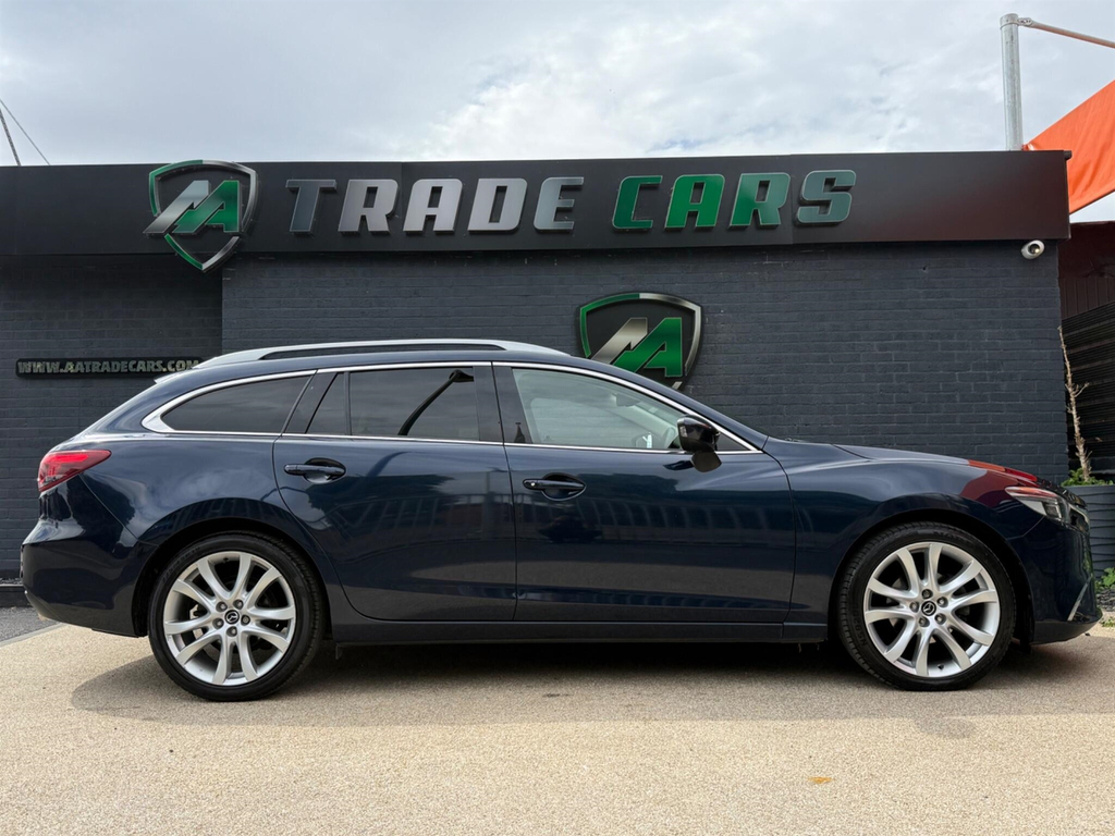 Mazda 6 Estate 2.2 Skyactiv-d Sport Nav Euro 6 Ss Blue #9