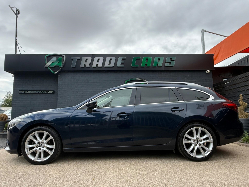 Mazda 6 Estate Blue #4