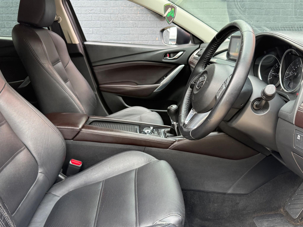 Mazda 6 Estate 2.2 Skyactiv-d Sport Nav Euro 6 Ss Blue #28