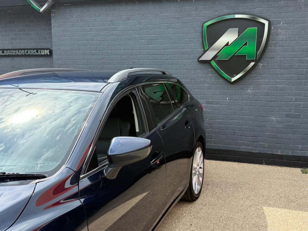 Mazda 6 Estate 2.2 Skyactiv-d Sport Nav Euro 6 Ss Blue #15