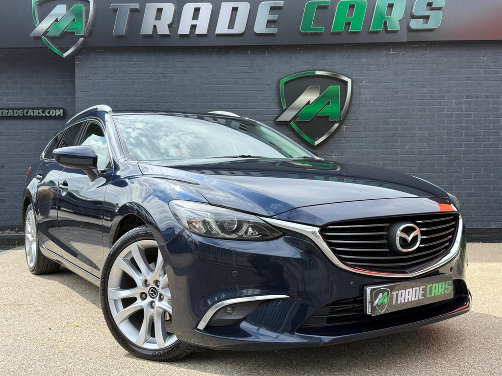 Mazda 6 Estate Blue