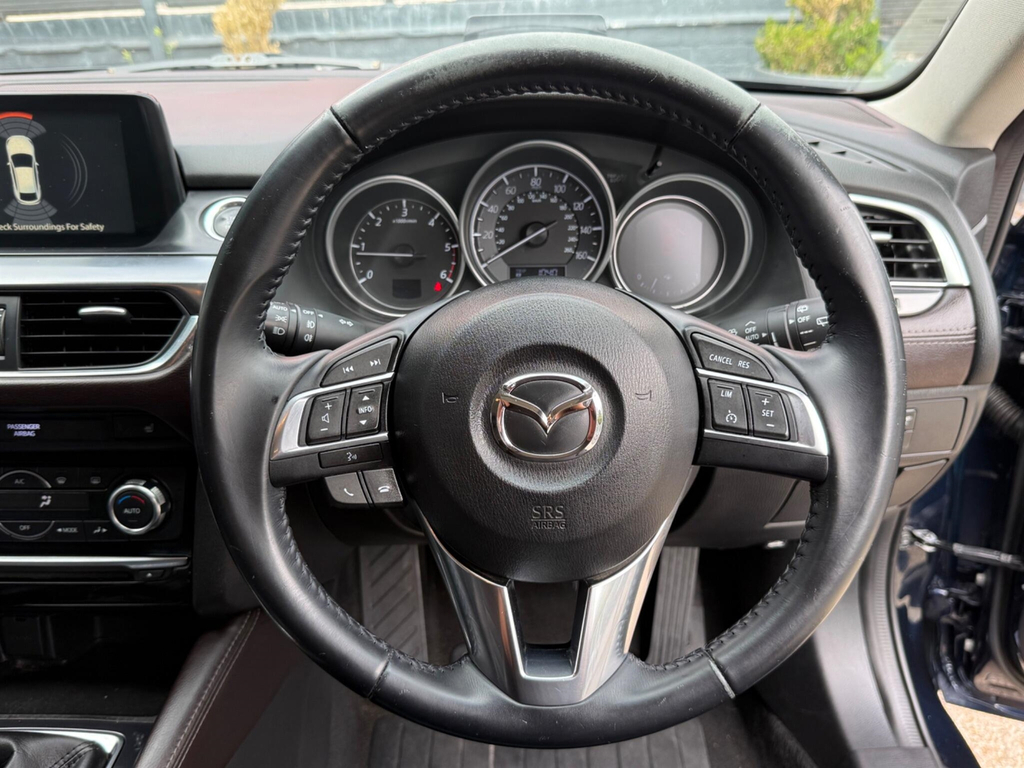 Mazda 6 Estate 2.2 Skyactiv-d Sport Nav Euro 6 Ss Blue #33