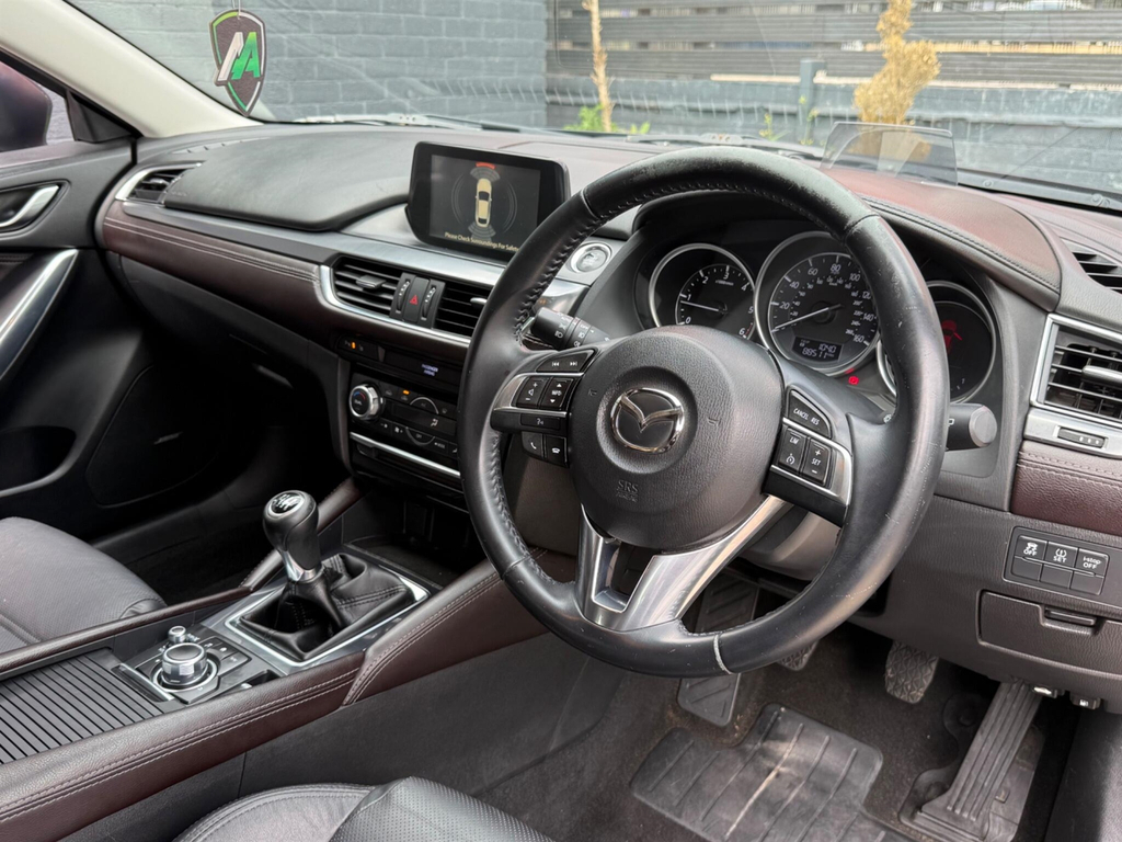 Mazda 6 Estate 2.2 Skyactiv-d Sport Nav Euro 6 Ss Blue #31