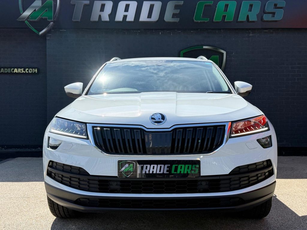 Skoda Karoq Se L Tsi White #2