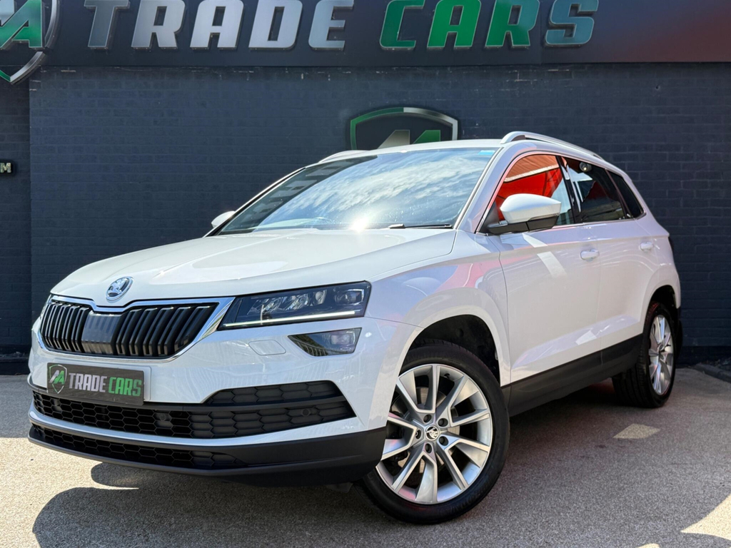 Skoda Karoq Se L Tsi White #3