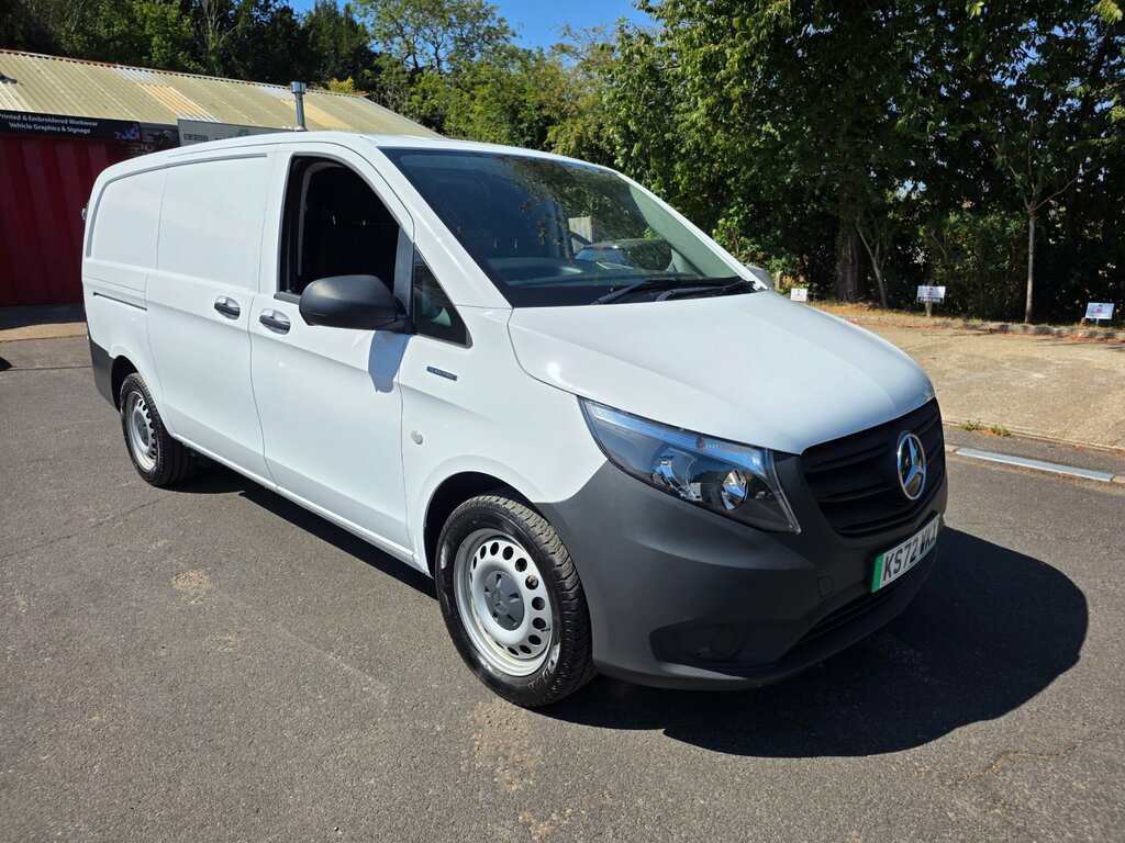 Mercedes-Benz eVito 116 E 66Kwh Progressive Panel Van 6Dr Aut White #2